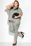 Костюм женский 120PMA1839 (серый/меланжевый)