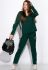 Костюм жіночий 120PO3094 (темно-зелений)