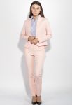 Костюм женский брюки пиджак деловой в стильных оттенках 72PD155 (персиковый)