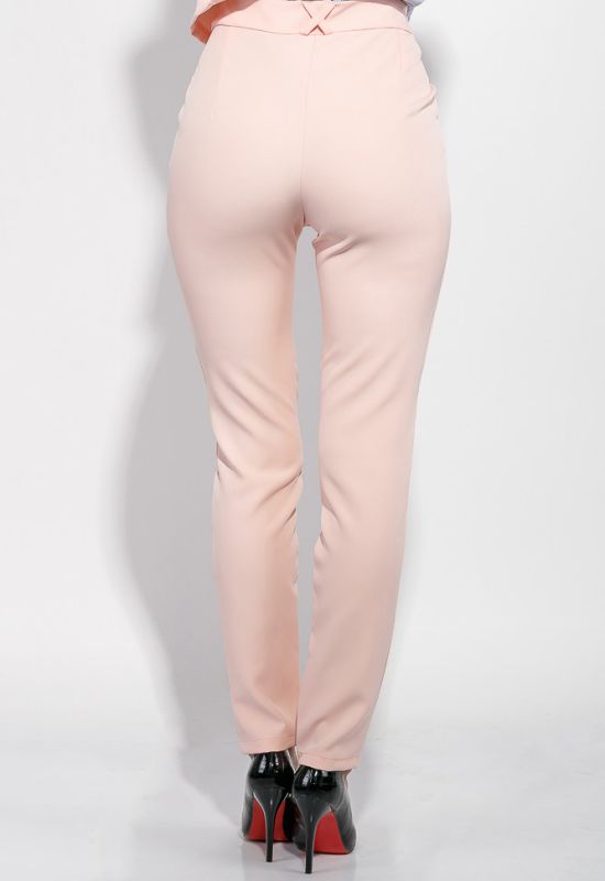 Костюм женский брюки пиджак деловой в стильных оттенках 72PD155 (персиковый)
