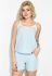 Костюм жіночий домашній на бретельках 72P179 (блакитний)