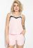 Костюм жіночий домашній на бретельках 72P179 (рожевий)