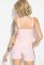 Костюм жіночий домашній на бретельках 72P179 (рожевий)