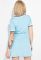 Костюм женский футболка юбка 74P104 (голубой)