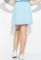 Костюм женский футболка юбка 74P104 (голубой)