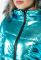 Костюм женский Куртка Штаны 80PD1353 (бирюзовый/металлик)