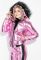 Костюм жіночий Куртка Штани 80PD1353 (рожевий/металік)