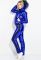 Костюм жіночий Куртка Штани 80PD1353 (синій/металік)