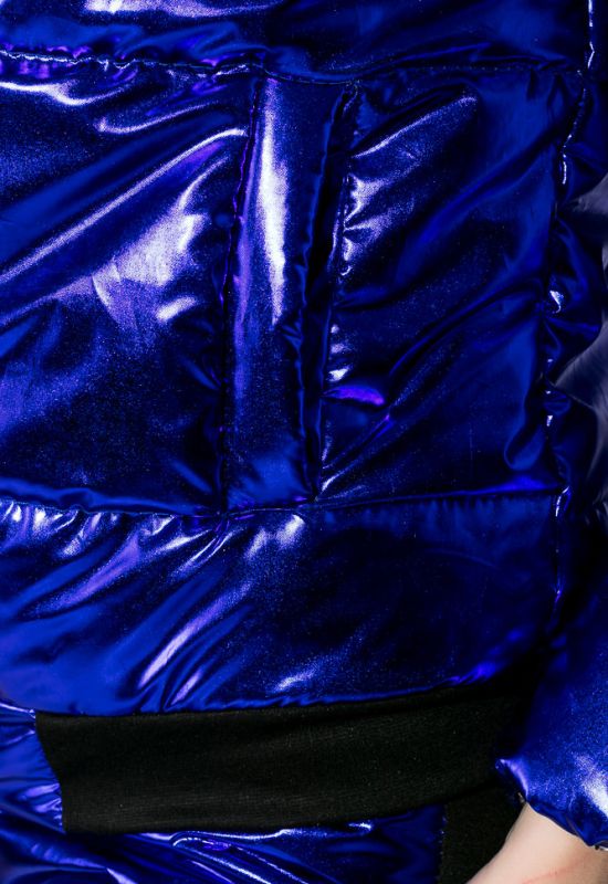 Костюм женский Куртка Штаны 80PD1353 (синий/металлик)