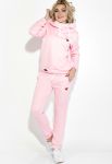 Костюм женский на флисе с искусственным мехом 77PD861 (розовый)