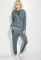 Костюм женский на завязках 76PD1170 (джинсовый)