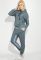 Костюм женский на завязках 76PD1170 (джинсовый)