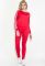 Костюм жіночий зі смужками 77PD823 (червоний)