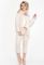 Костюм жіночий з відкритими плечима 78PD5069 (кремовий/золотий)