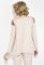 Костюм жіночий з відкритими плечима 78PD5069 (кремовий/золотий)
