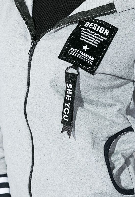 Костюм женский спортивный 77PD870 (светло-серый)