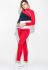 Костюм женский спортивный на утеплителе 69PD1067 (красный/белый/синий)
