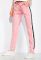 Костюм жіночий спортивний з короткими рукавами 151P121 (білий/рожевий)