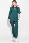 Костюм женский спортивный с удлиненной спинкой 74PD364 (бутылочный) Костюм женский спортивный с удлиненной спинкой 74PD364 (бутылочный)