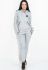 Костюм жіночий толстовка штани 77PD869 (світло-сірий)