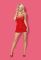 Комплект Obsessive 829-CHE-3 CHEMISE (красный)