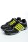 Кроссовки 11P108 (черный/салатовый)