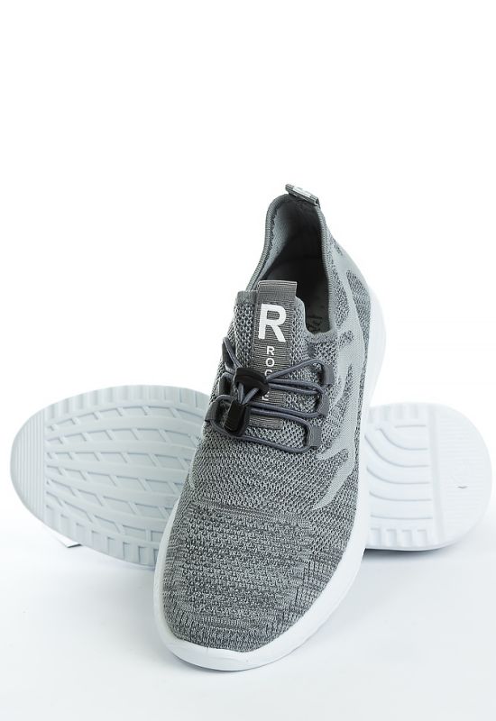 Кросівки 11P210 (сірий/меланжевий)