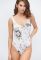 Купальник SS-11005-24 (білий/рожевий)