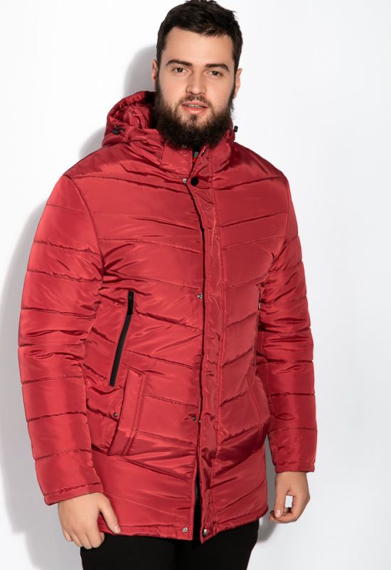 Куртка 120PSAM002 (бордовый)