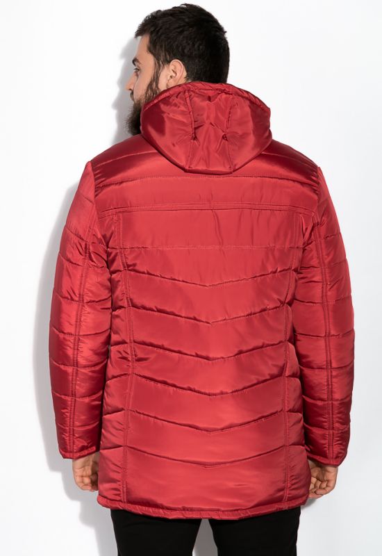 Куртка 120PSAM002 (бордовый)