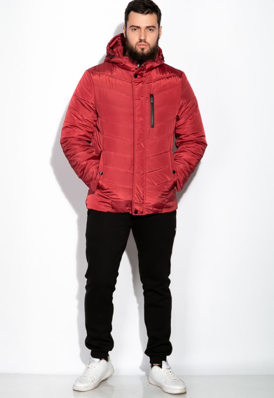Куртка 120PSAM004 (бордовый)