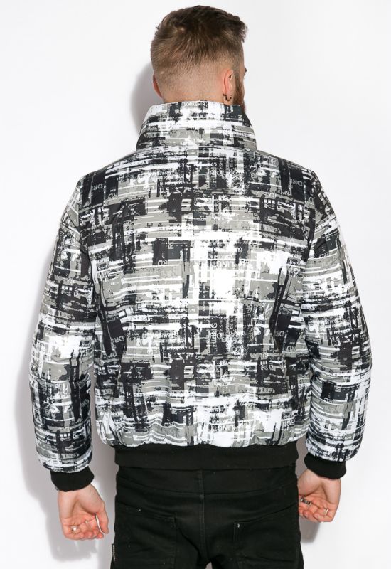 Куртка 121P019 (черный/серый)