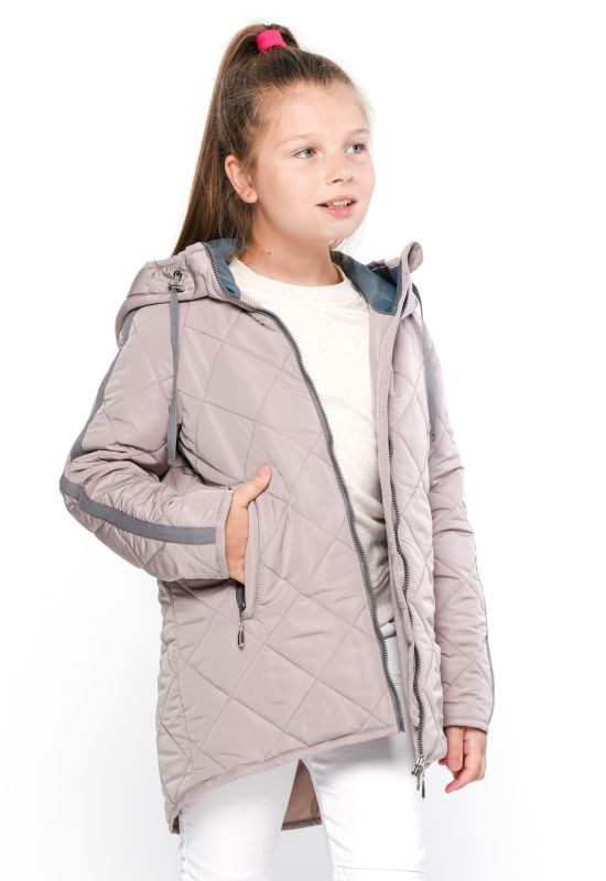 Куртка для девочки DT-8288-10 (бежевый)