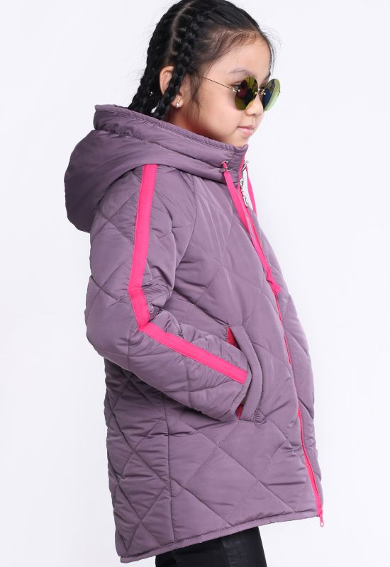 Куртка для дівчинки DT-8288-21 (рожевий)