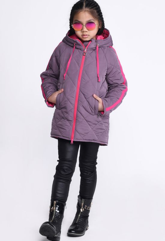 Куртка для дівчинки DT-8288-21 (рожевий)