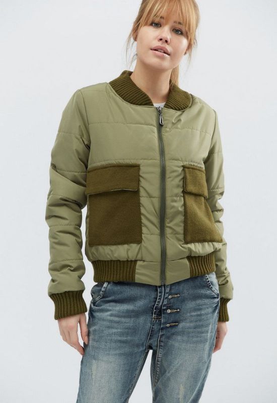 Куртка LS-8731-1 (зелений)
