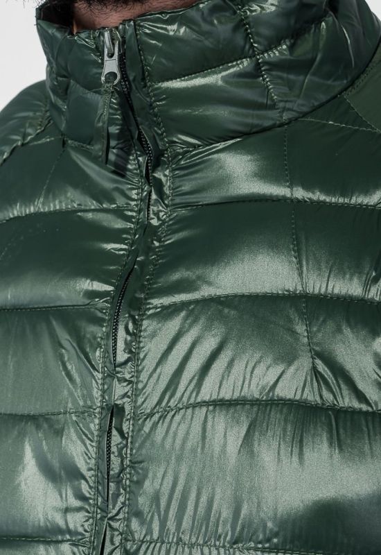 Куртка мужская демисезон 191V005 (темно-зеленый)