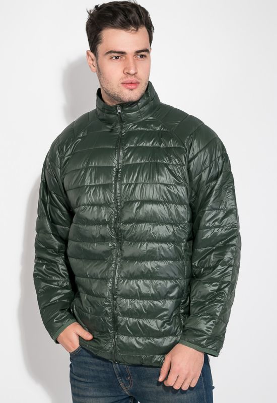 Куртка мужская на змейке 191V002 (зеленый)