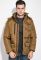 Куртка чоловіча подовжена 181V001 (темно-гірчичний)