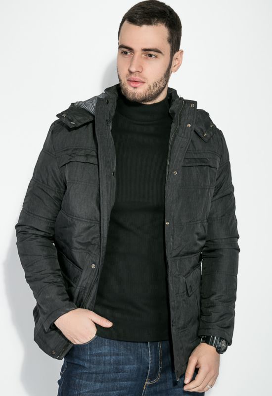 Куртка чоловіча зимова 19PL158 (графітовий)