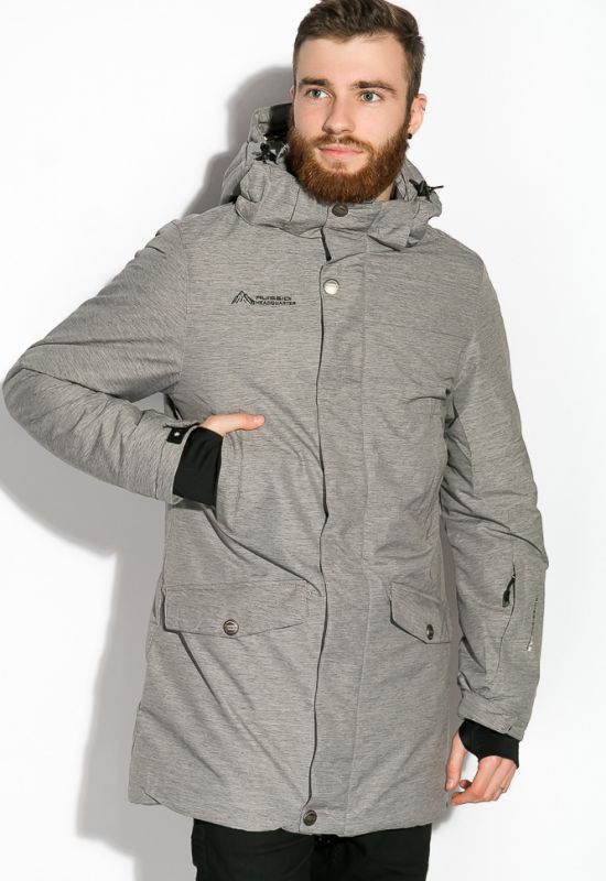 Куртка спорт 120PMH1906 (серый/меланжевый)