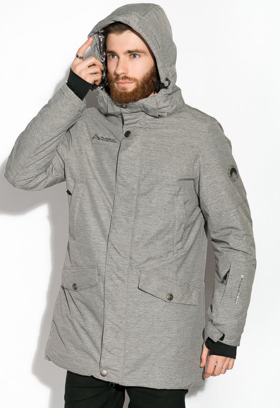 Куртка спорт 120PMH1906 (серый/меланжевый)