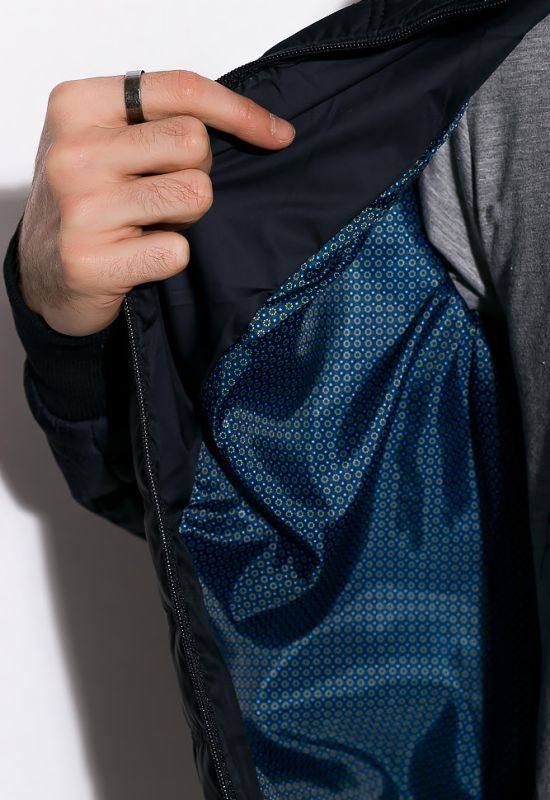 Куртка стеганая 120PELK143 (темно-синий)