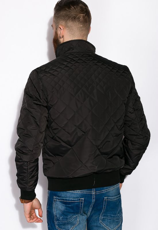 Куртка стьобана 120PELK426 (чорний)