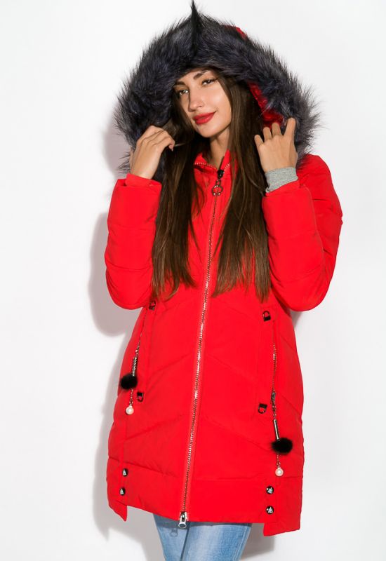 Куртка жіноча 120P1969 (червоний)