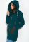 Куртка женская 120P2019 (бирюзовый)