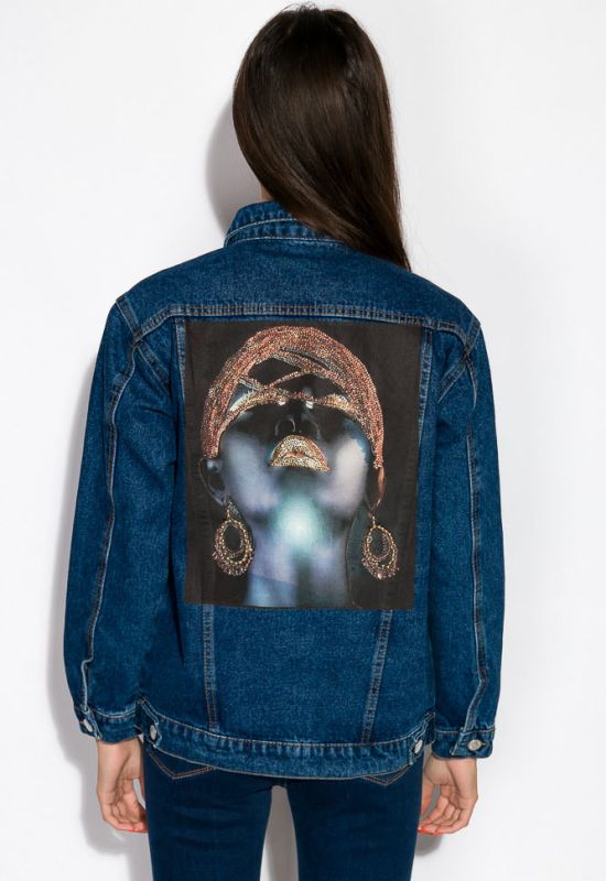 Куртка женская 120P408 (синий)
