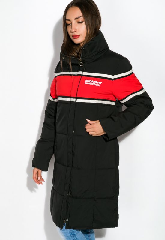 Куртка женская 120P520 (черный/красный)