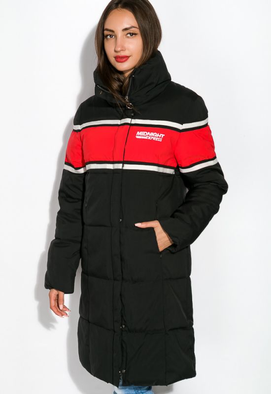 Куртка женская 120P520 (черный/красный)