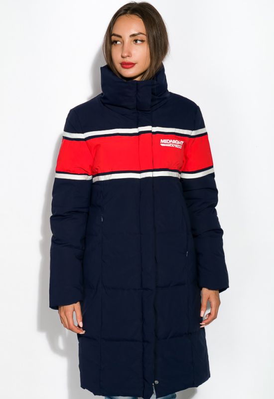 Куртка женская 120P520 (темно-синий/красный)